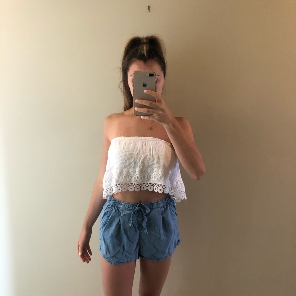 Aerie Comfy Blue Shorts